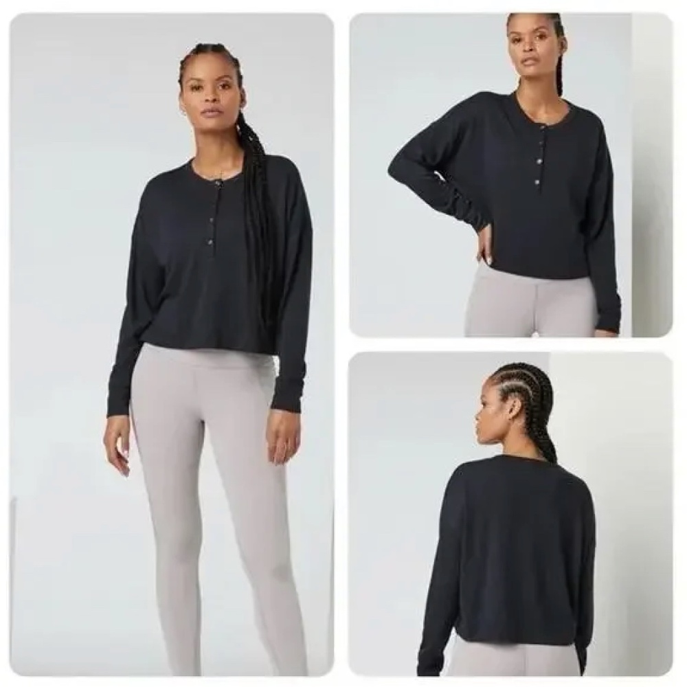 Vuori Long Sleeve Sunrise Oversize Henley